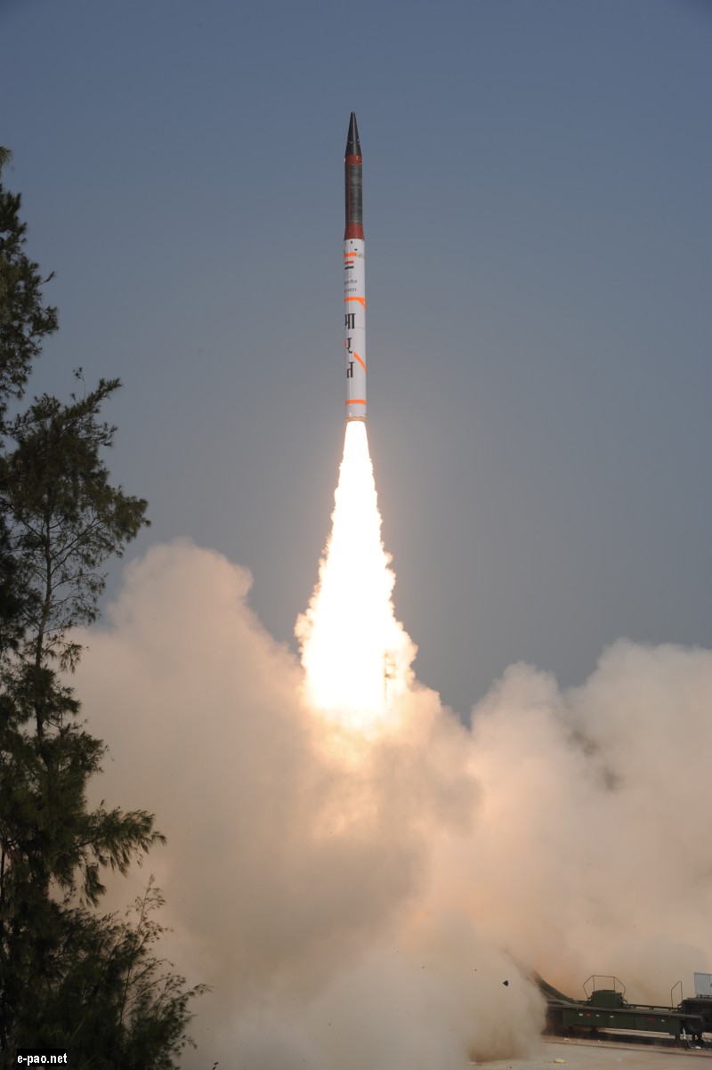 India successfully test fires Agni-IV