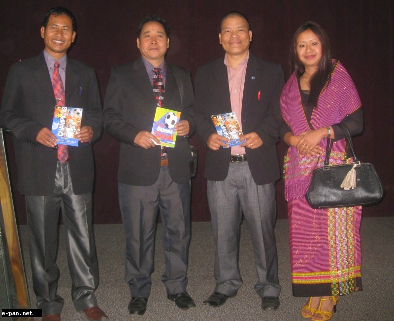 CHAMPIONS book released by CUCD Pastor Nico, with James YWAM Dir. AP. written by Dr. Thamsing Lamkang, with his wife  Ringring 