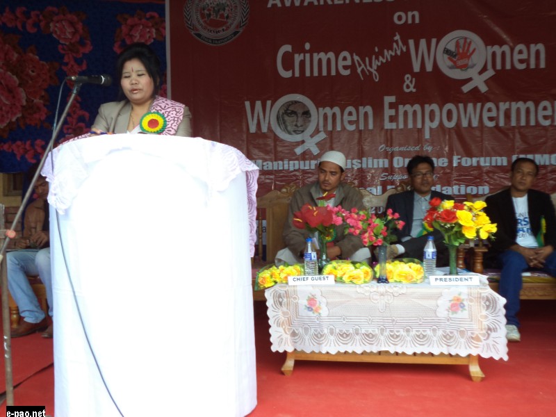 A(O) Robita Leima, Secretary, Organisation for Indian Women Against Crime