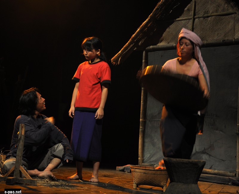 A scene from 'Mirel Masingkha' - A Non verbal play