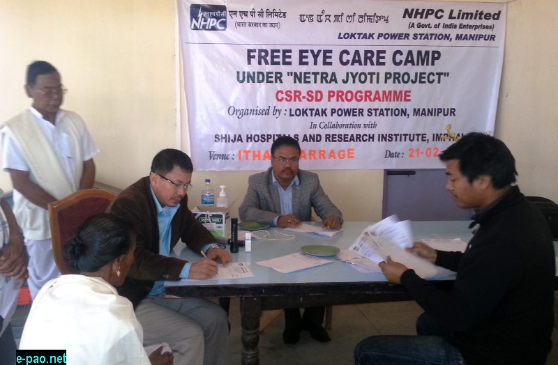 Free Medical Camp & Free Eye Care Camp held at Ithai Barrage  