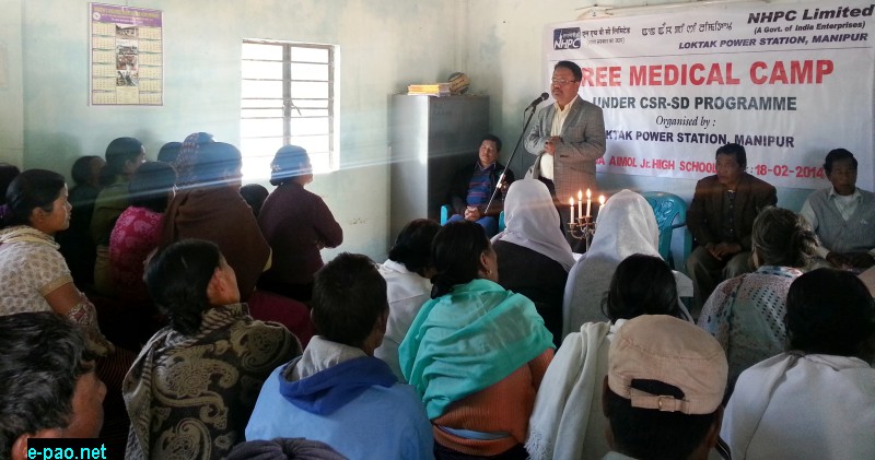 Free Medical Camp held at Kha Aimol, Churachandpur