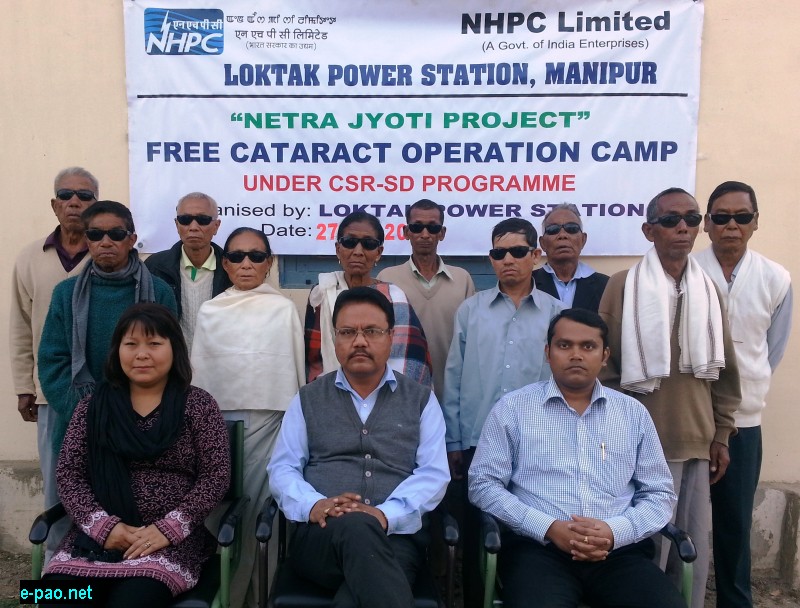 Free Cataract Operation (32nd batch) held at SHRI, Imphal  