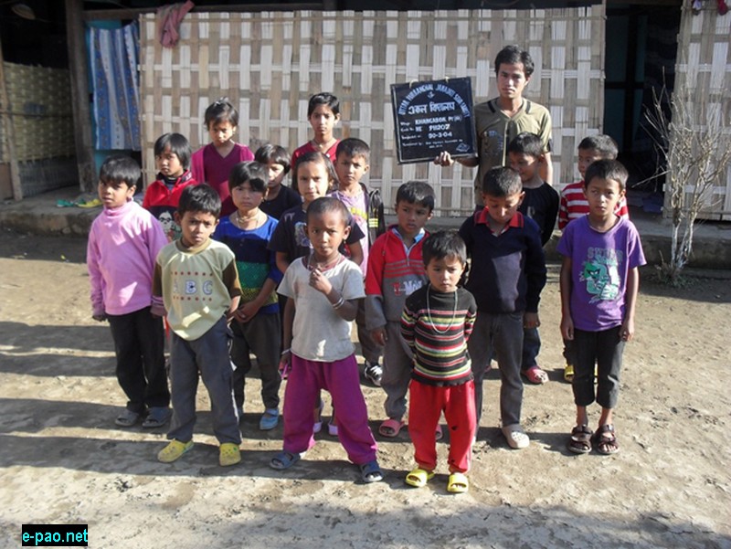 An Ekal school in Thoubal District, Manipur.