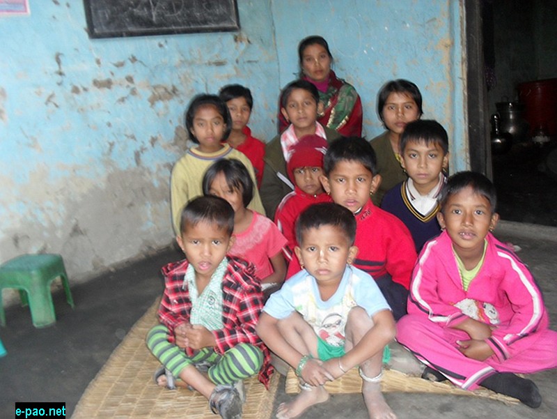 An Ekal school in Thoubal District, Manipur.