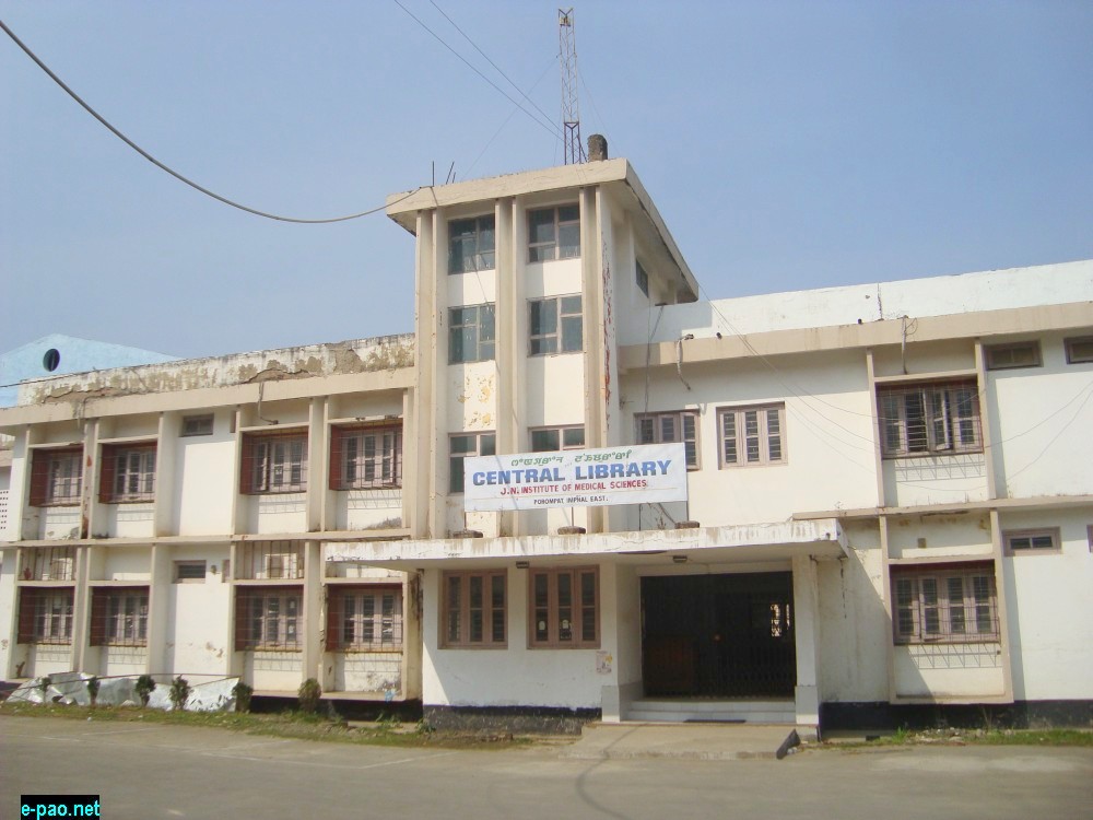 Central Library Jawaharlal Nehru Institute of Medical Sciences (JNIMS), Porompat Impha