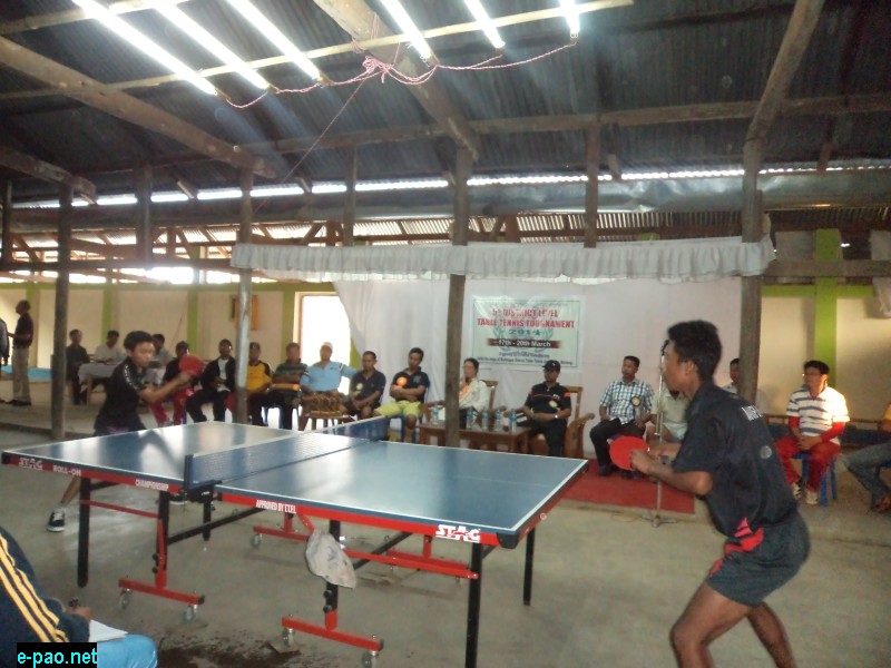 5th District Level Table Tennis Tournament 2014 at Moirang