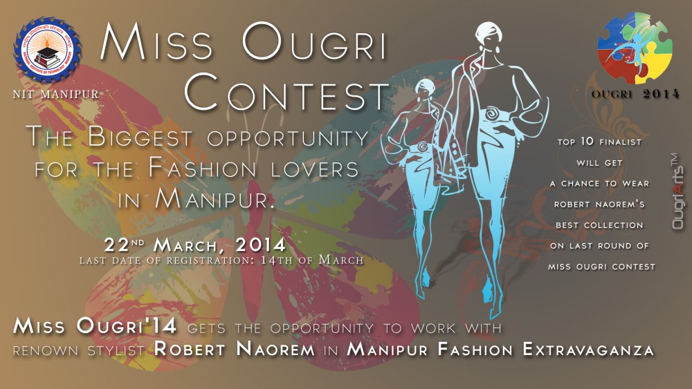 Miss Ougri Contest 2014 at NIT Manipur, Takyelpat