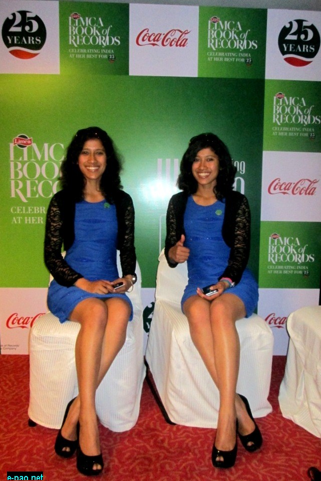 Nungshi and Tashi : Twin Sisters In Limca Record Book