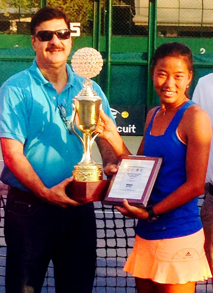 Jennifer Luikham Bags Both Tennis Titles at ITF Junior Indore
