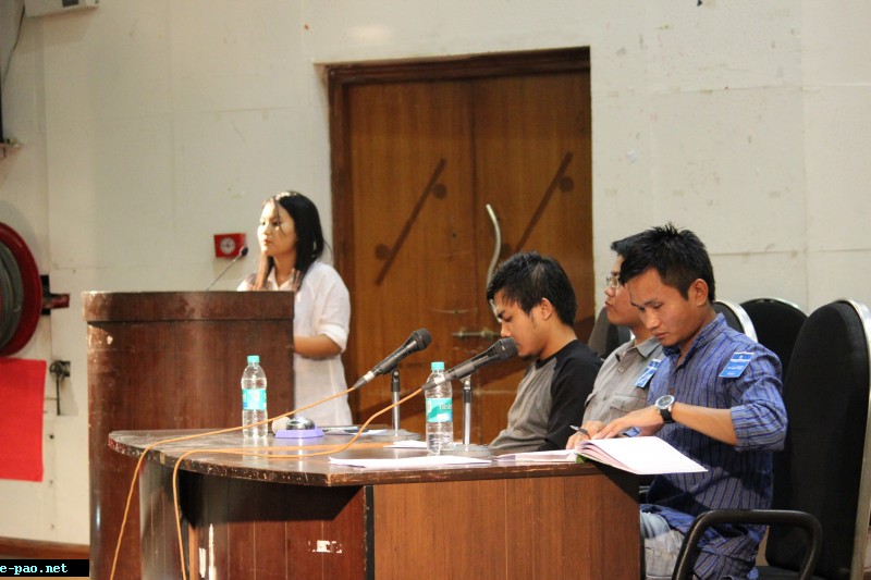 Kuki Students debate on Social Leadership and Racism in Delhi on April 3, 2014
