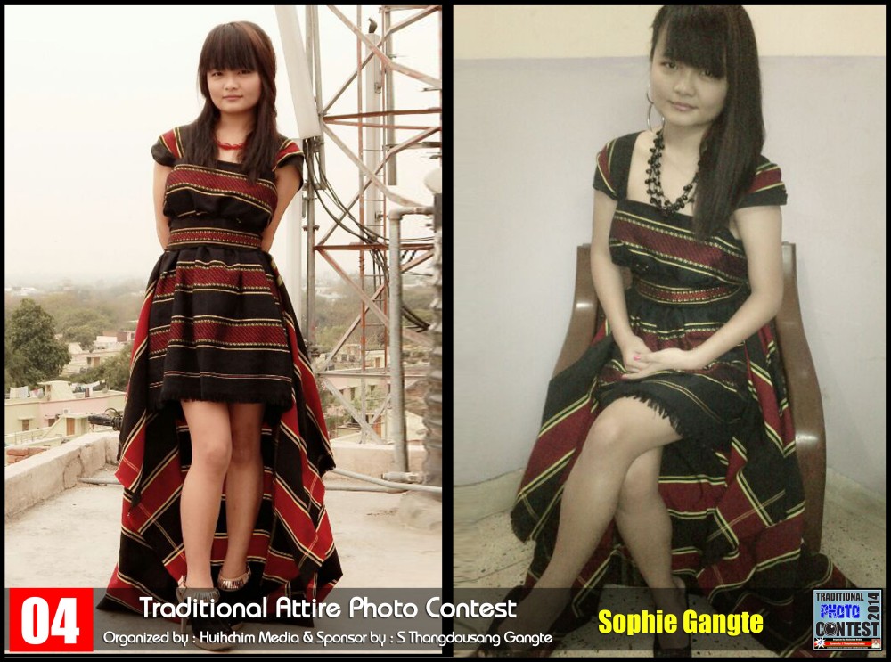 Sophia Bailong bags Gangte Traditional Attire Photo Contest