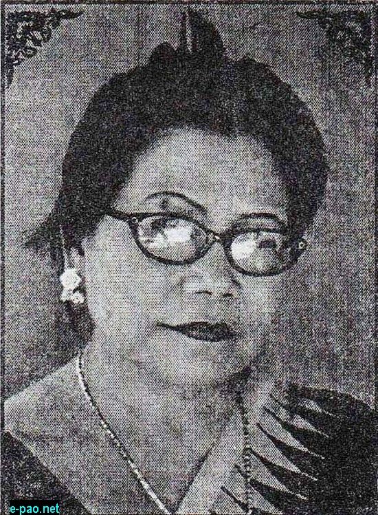 Lourembam Bedabatl Devi : Manipur State Kala Akademi Award 2011: Music