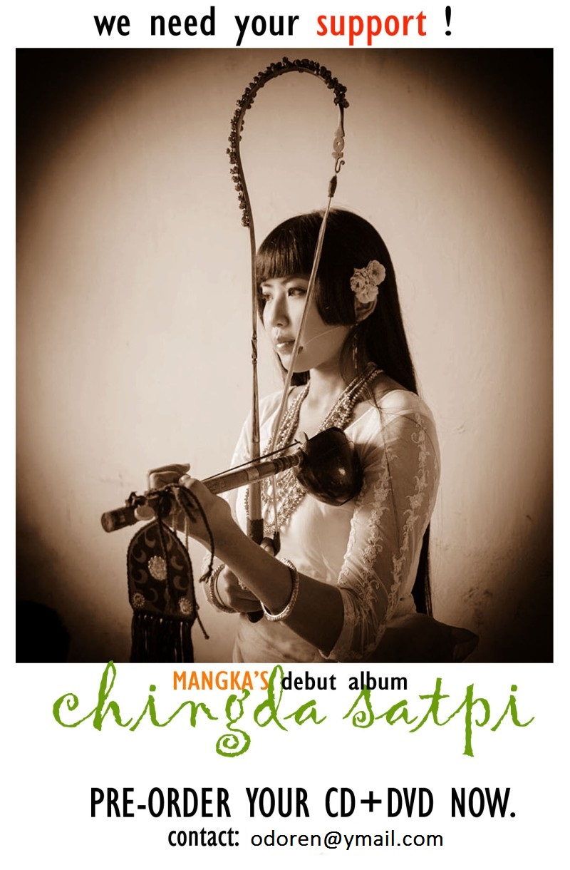 Pre-Order CD-DVD 'Chingda Satpi' / Crowd Funding Call for a Manipuri Folk artist, Mangka Mayanglambam