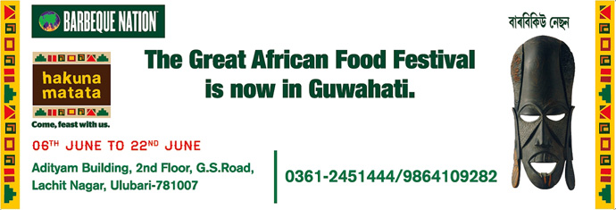 African Food Safari - Hakuna Matata commences at Barbeque Nation, Guwahati