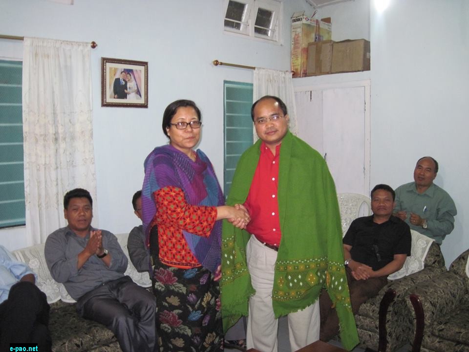Kipgen's interaction with Manipur University Eimi Welfare Society and KRF