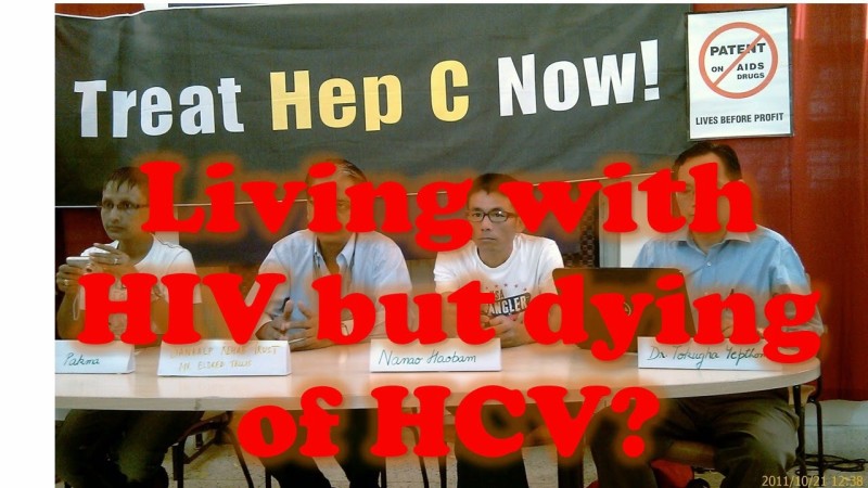 Tackle hepatitis C to save people living with HIV