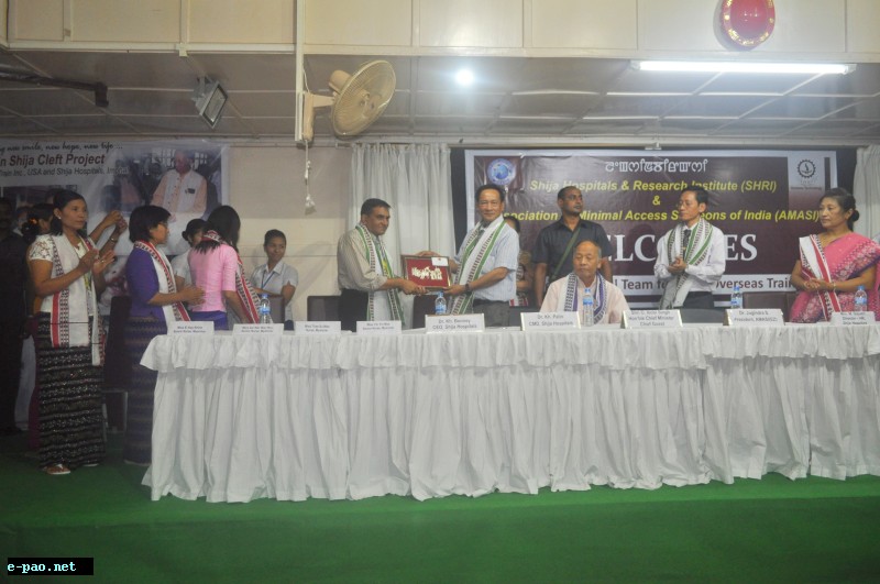 Reception ceremony of Myanmar Medical Team for Shija Overseas Training Program