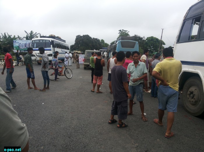 Manipur passengers stranded at Golaghat, Assam