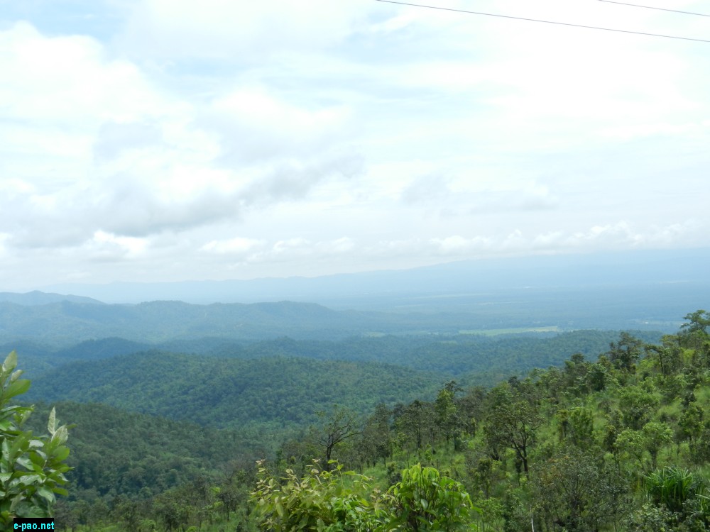 Kabow Valley in Burma (Myanmar) as seen from Imphal-Moreh Highway :: August 2014