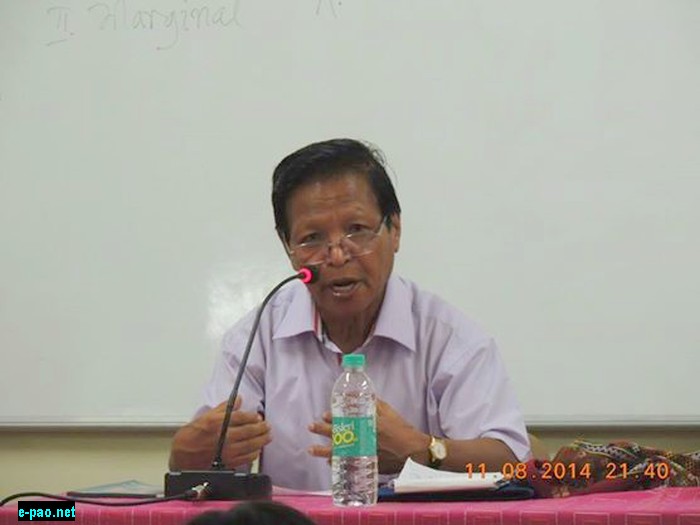 Prof. Lal Dena spoke at University of Pune