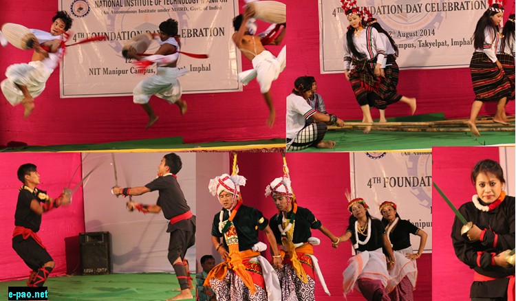 NIT Manipur celebrates Annual Foundation Day on 12th August 2014 at Takyelpat, Impha