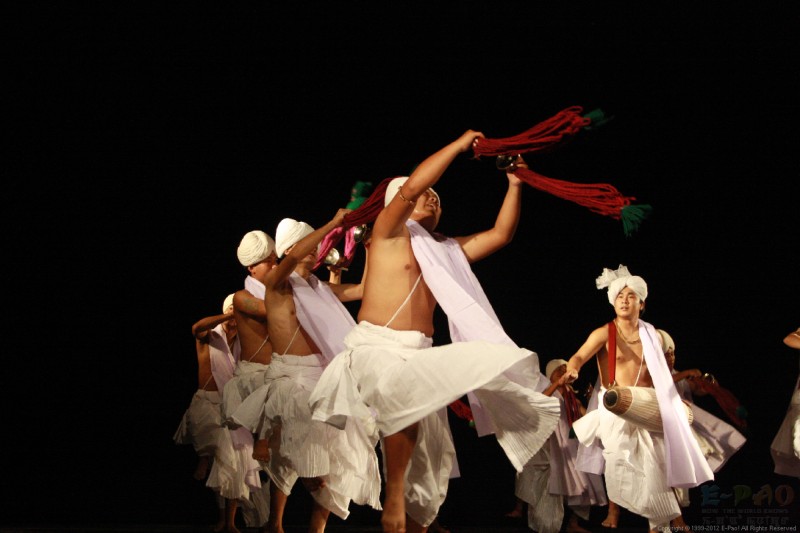 Nupa Pala - during a Nat Sankirtan performance 