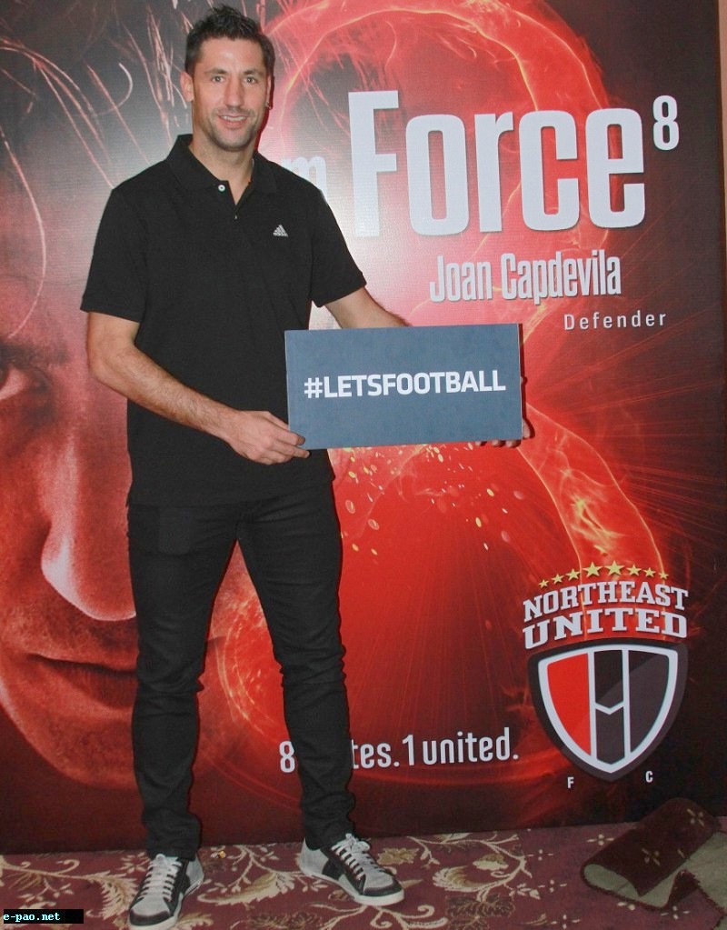 NorthEast United marquee player, Joan Capdevila