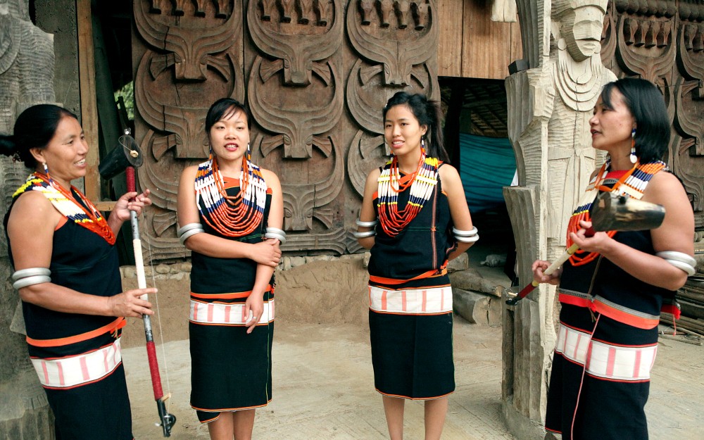 A scene from 'Songs of the Blue Hills', a feature-length documentary on contemporary Naga folk music