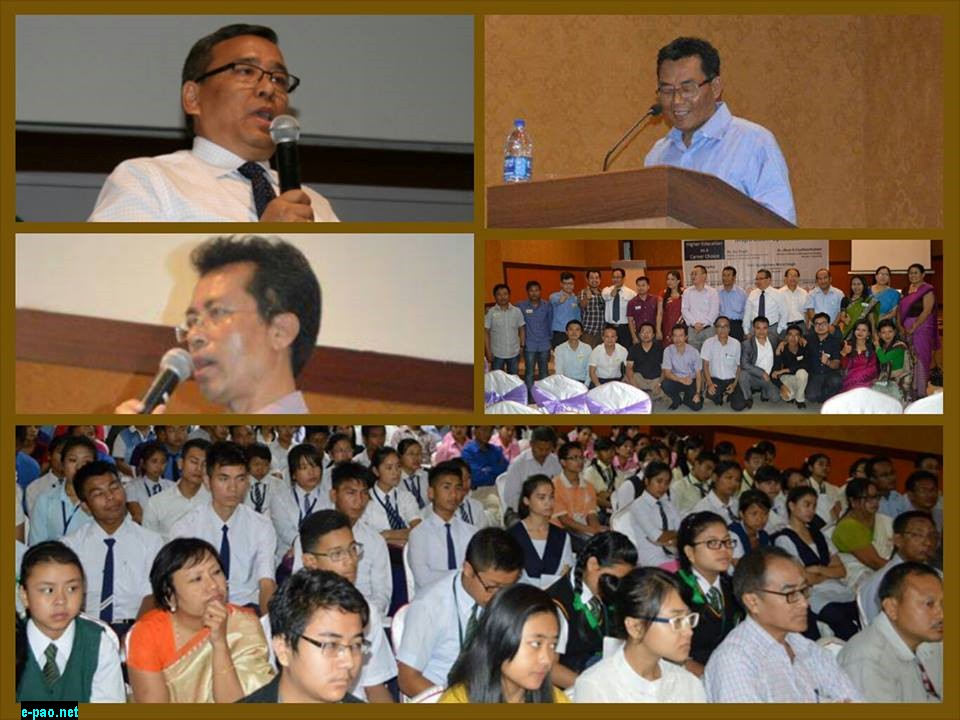 Dynamic Manipurs Inspiration Episode 4: Academic talks from the resource persons motivate young minds on October 3, 2014