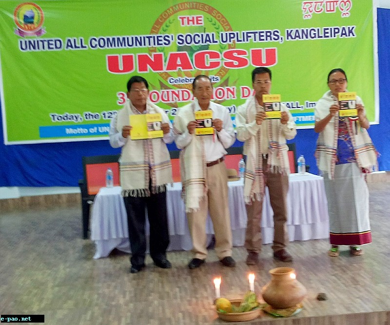 'Yangmaso Shaiza And His Manipur' :: Book Released on October 12 2014 