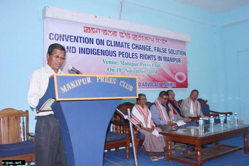 Convention on Climate Change, False Solutions and Indigenous Peoples Rights in Manipur 