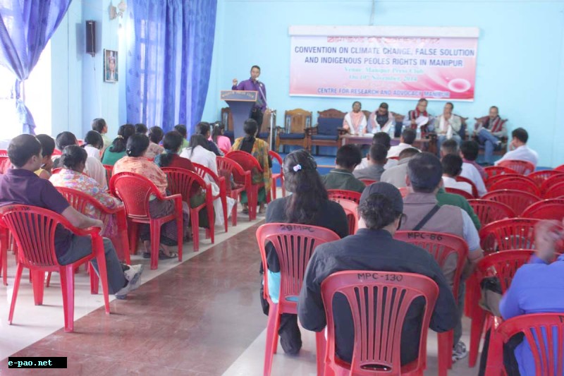 Convention on Climate Change, False Solutions and Indigenous Peoples Rights in Manipur 