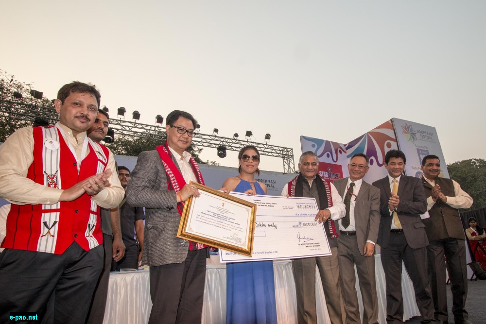 Felicitation of Mary Kom at New Delhi on 7th November, 2014