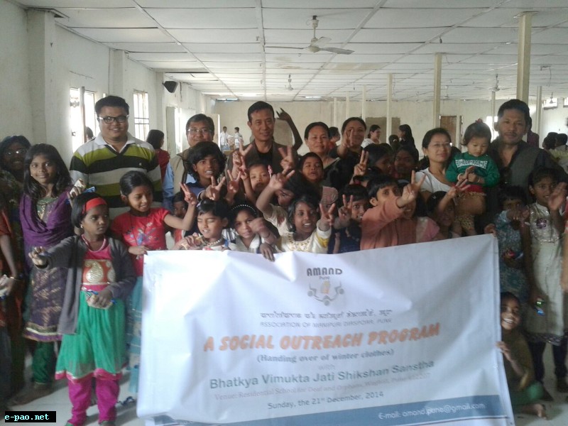 Social responsibility & outreach program at Pune on 21st December, 2014