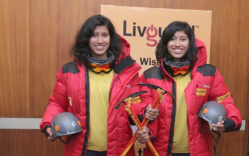 Indian 'Everest-twin sisters' - NungshiTashi - make history again
