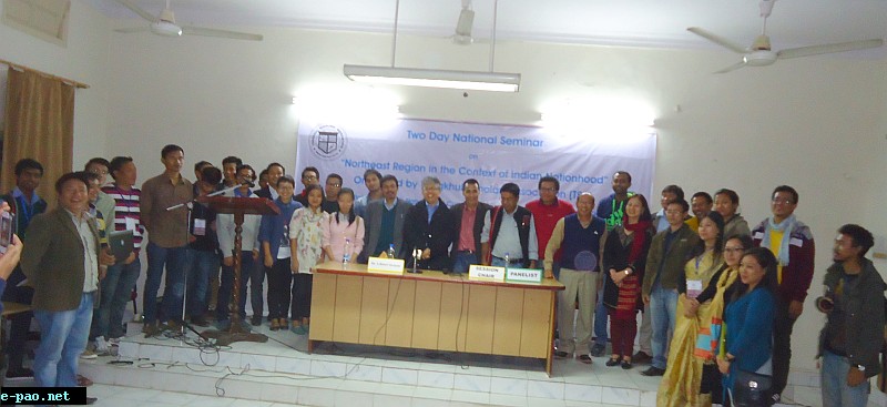 'Northeast Region in the Context of Indian Nationhood' seminar at Delhi University on 5th & 6th Dec 2014   