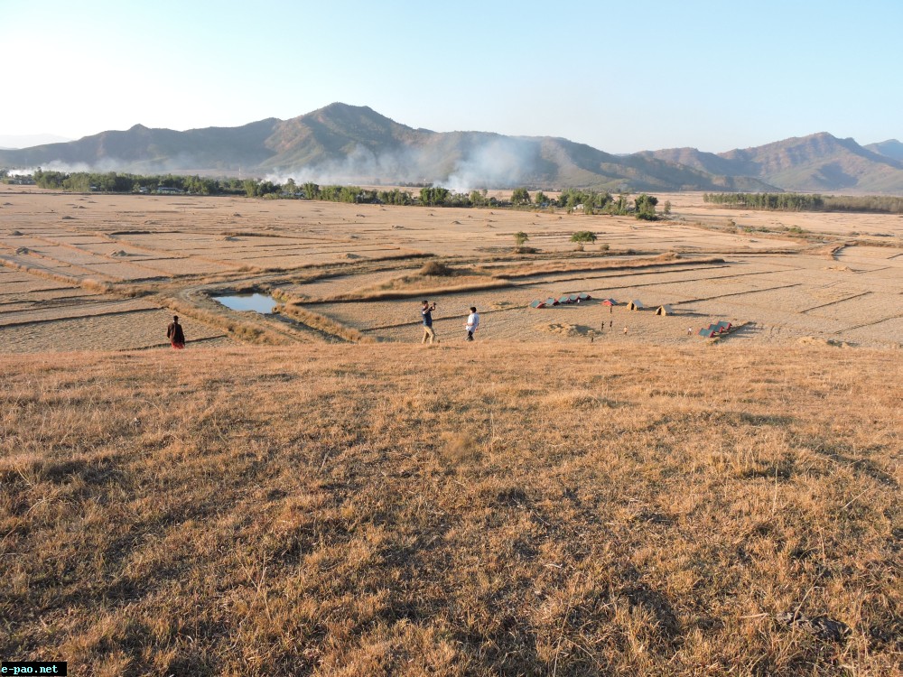 Chingnungkhok at Lamlai in Imphal East (Photo taken in 3rd week of January 2015)