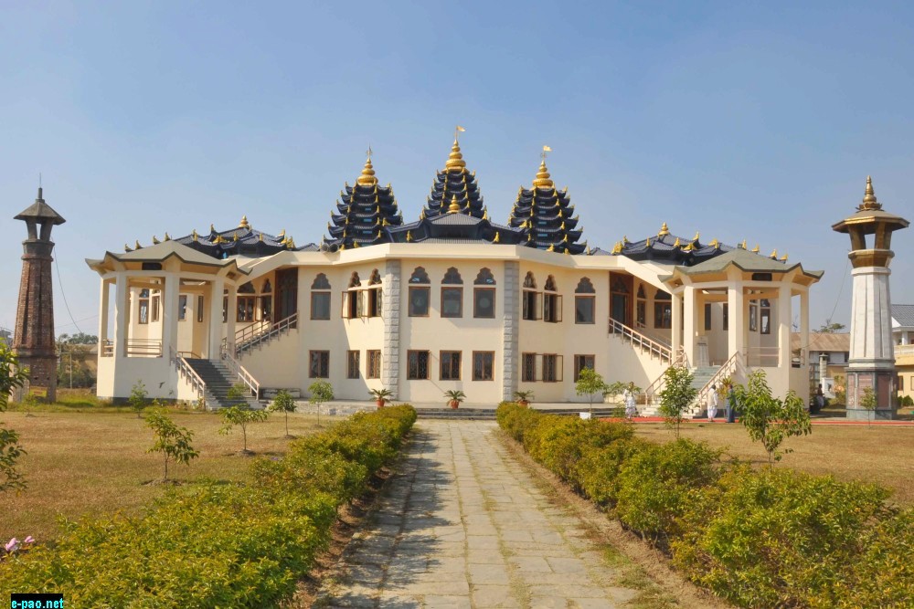 ISKCON Temple (Sri Sri Radhakrishnachandra Manimandir) at Airport Road in Imphal West :: 9 December 2014
