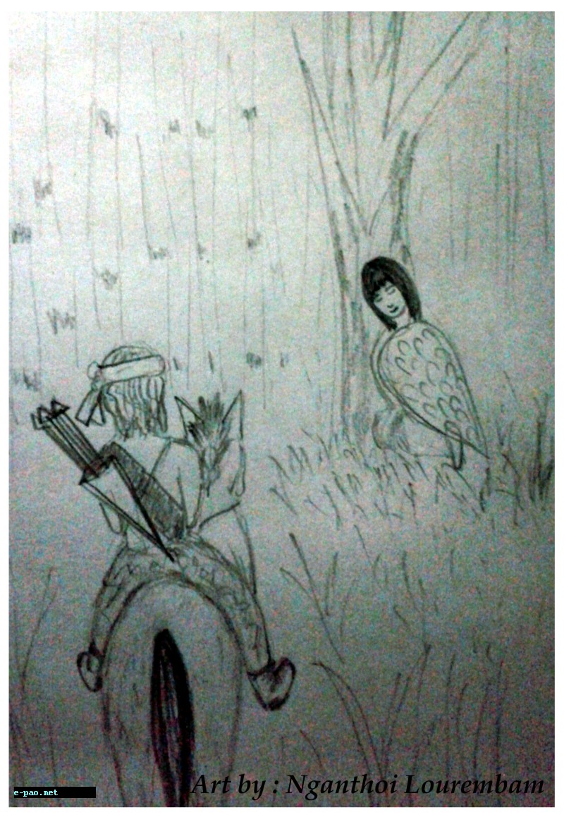 An illustration of Folk tale 'Haodigam Chanu Phattabi'