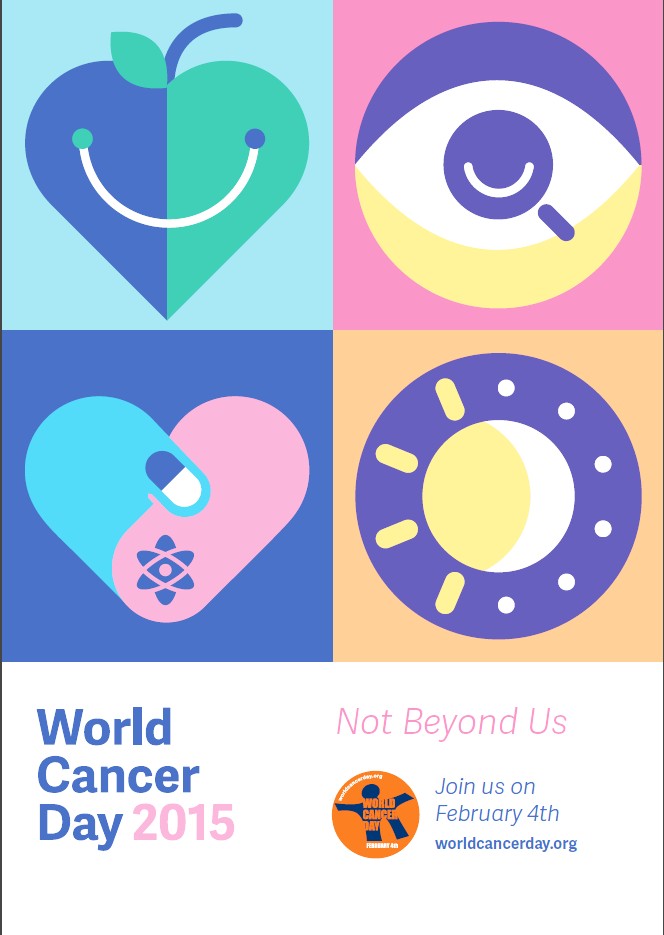 World Cancer Day logo / Graphics