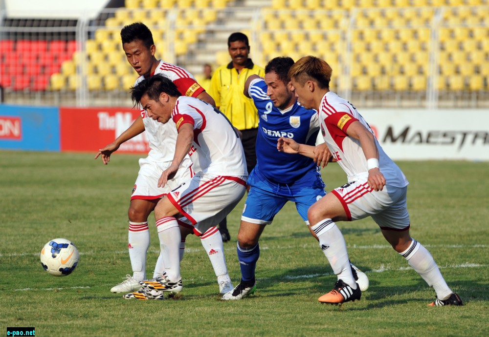 I-League Match Report : Shillong Lajong FC beat Dempo SC