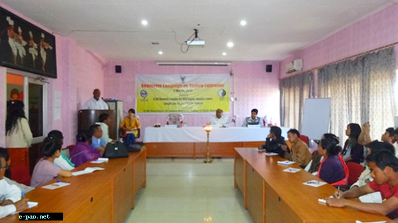 Awareness Campaign on Cashew Cultivation at ICAR, Lamphelpat on 2nd March 2015