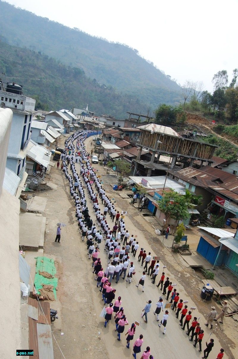  A Peace Rally at Noney Bazar on 14 April 2015 