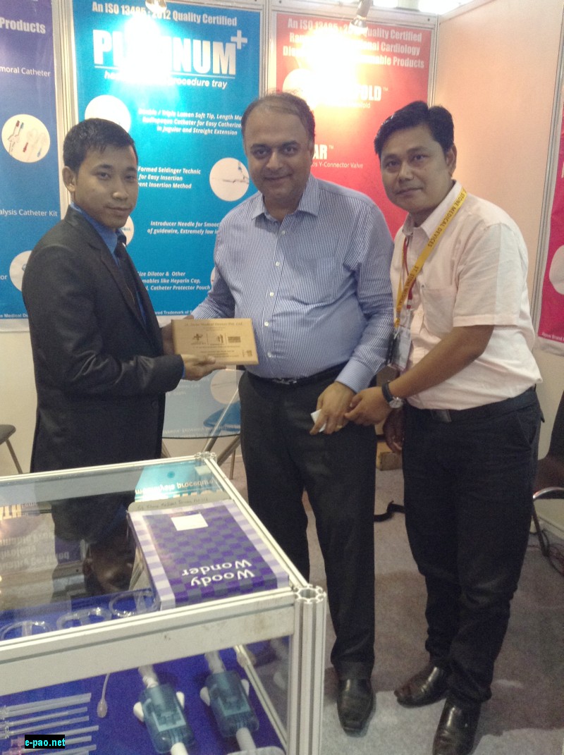 Manipur Medical Device participated at Medical Exhibition (MEDITECH), Kolkata on May 1-3 2015 