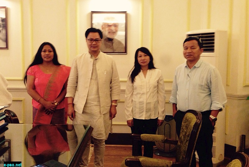 Northeast India Community Leaders Meet Home Ministry Over Manipur Attack on 9 June 2015