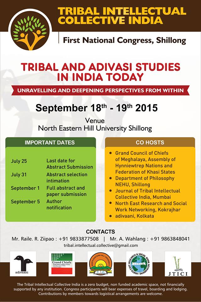 First National Congress on 'Tribal and Adivasi Studies in India Today'
