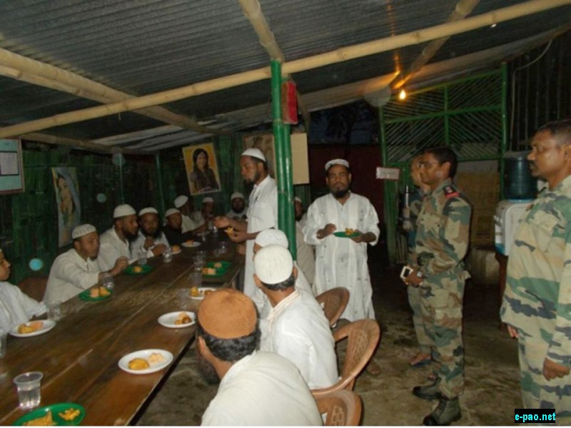  AR organised Iftaar Party at Mayang Imphal on  18 July 2015 