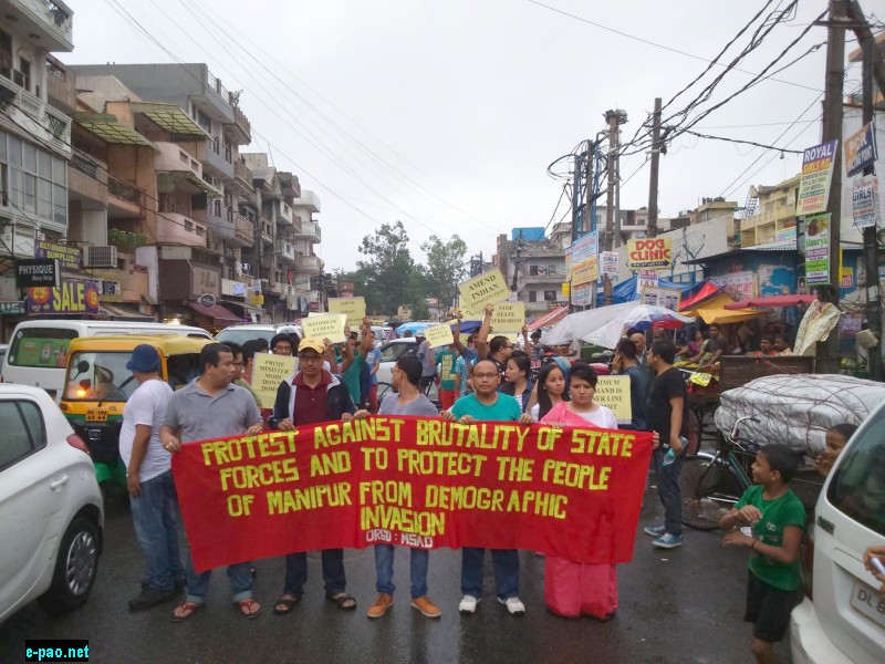 Manipuri's unite in New Delhi to support the ILPS