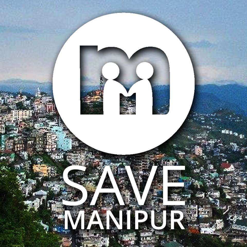 'Save Manipur' facebook page Logo